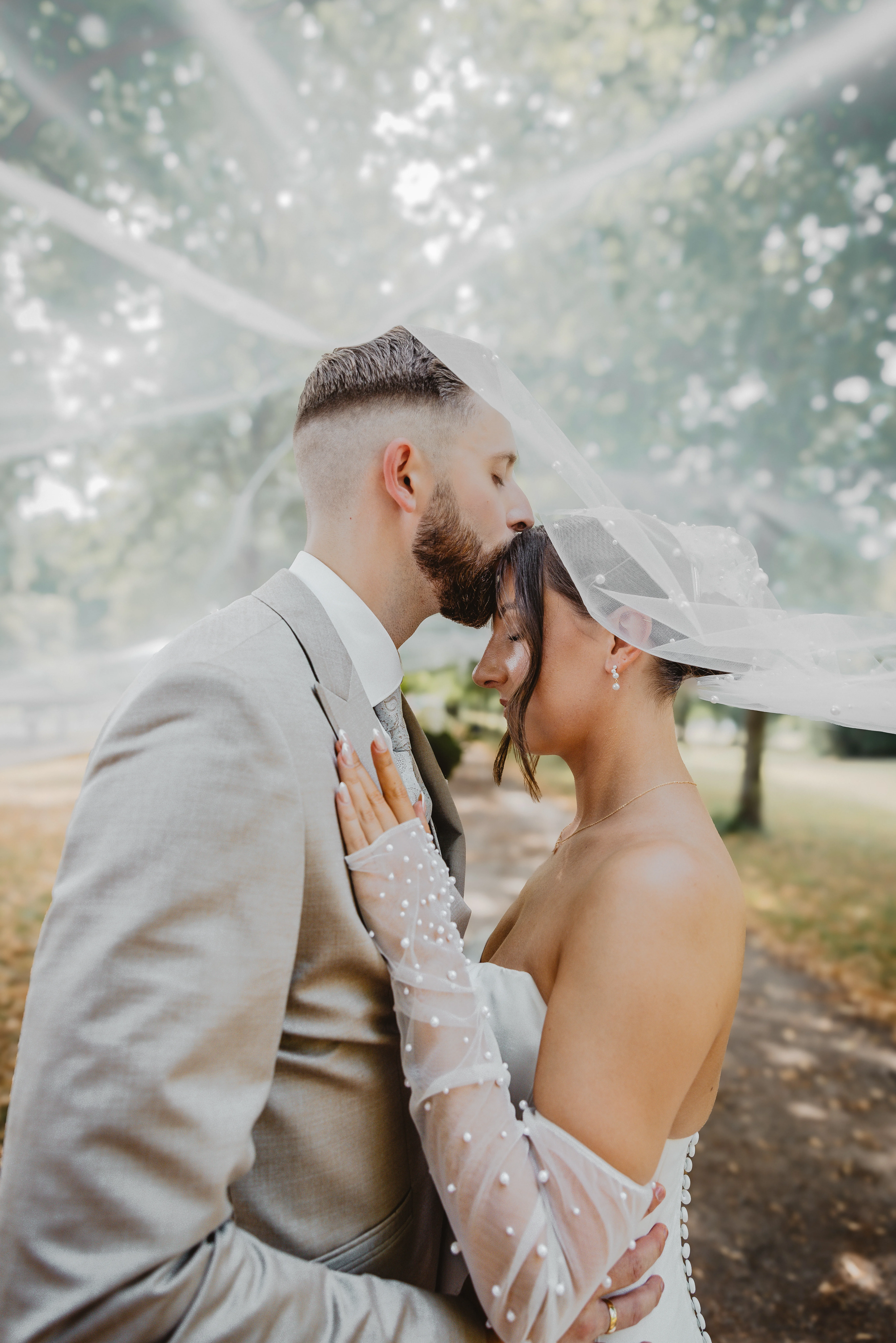 Hochzeitsdetails Dietzenbach – Schmuck Makroaufnahme